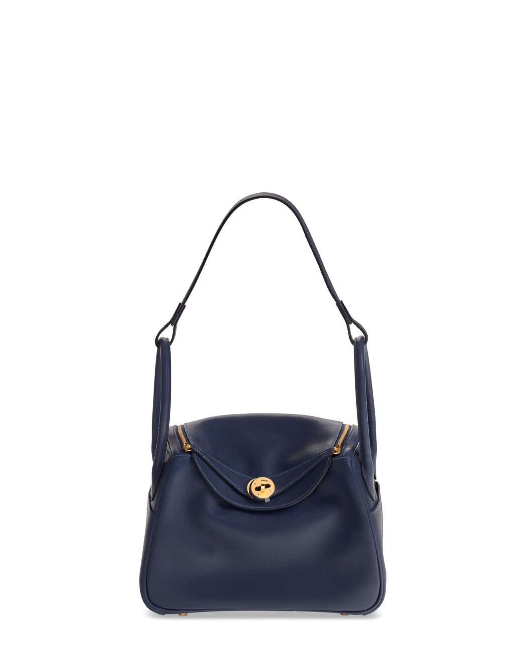 Hermès Lindy 26 – Bleu Nuit Evercolor Leather with Gold Hardware (2021) - Zeuskicks