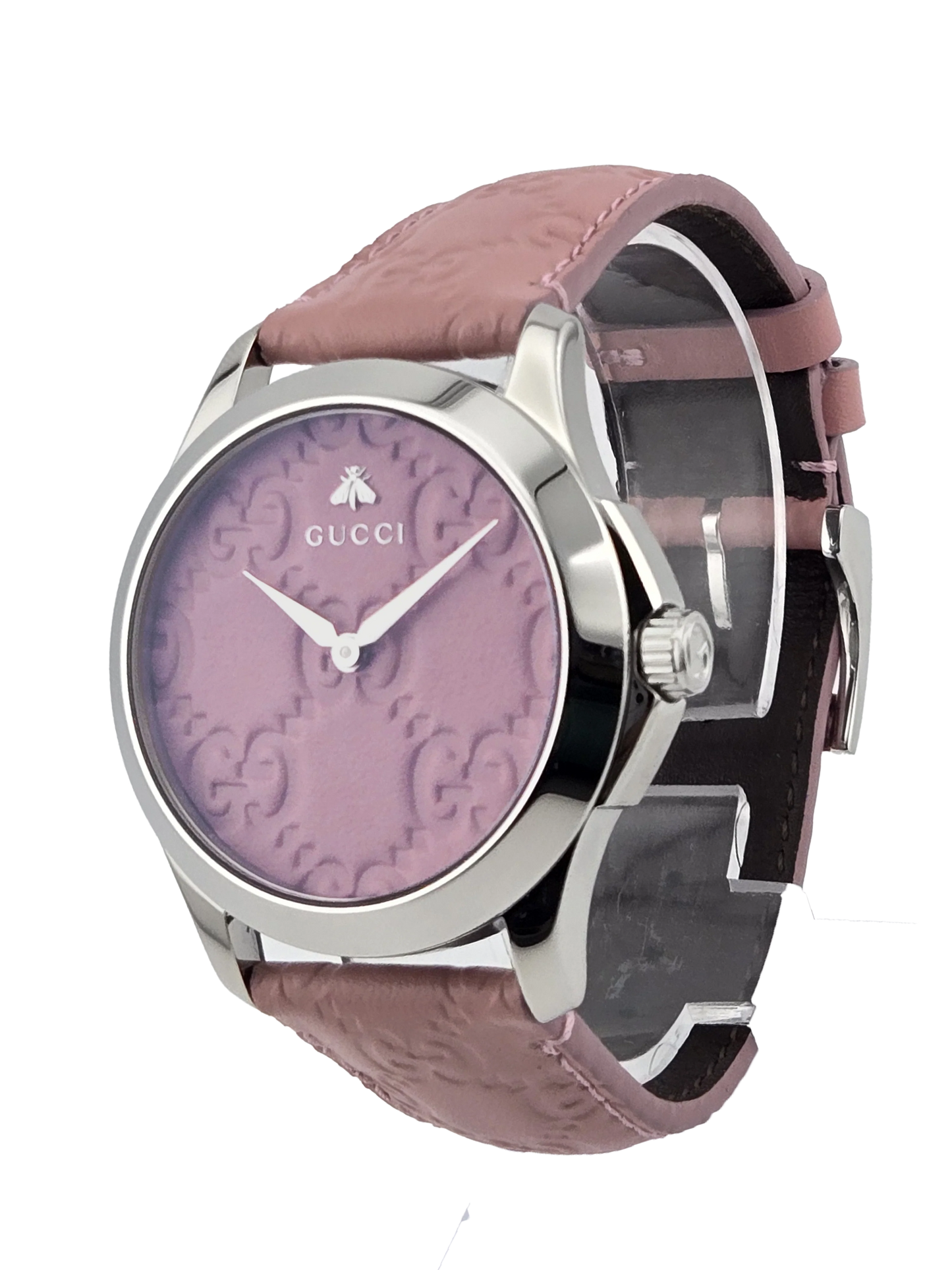 Gucci G-Timeless Quartz Candy Pink Dial Watch YA1264030