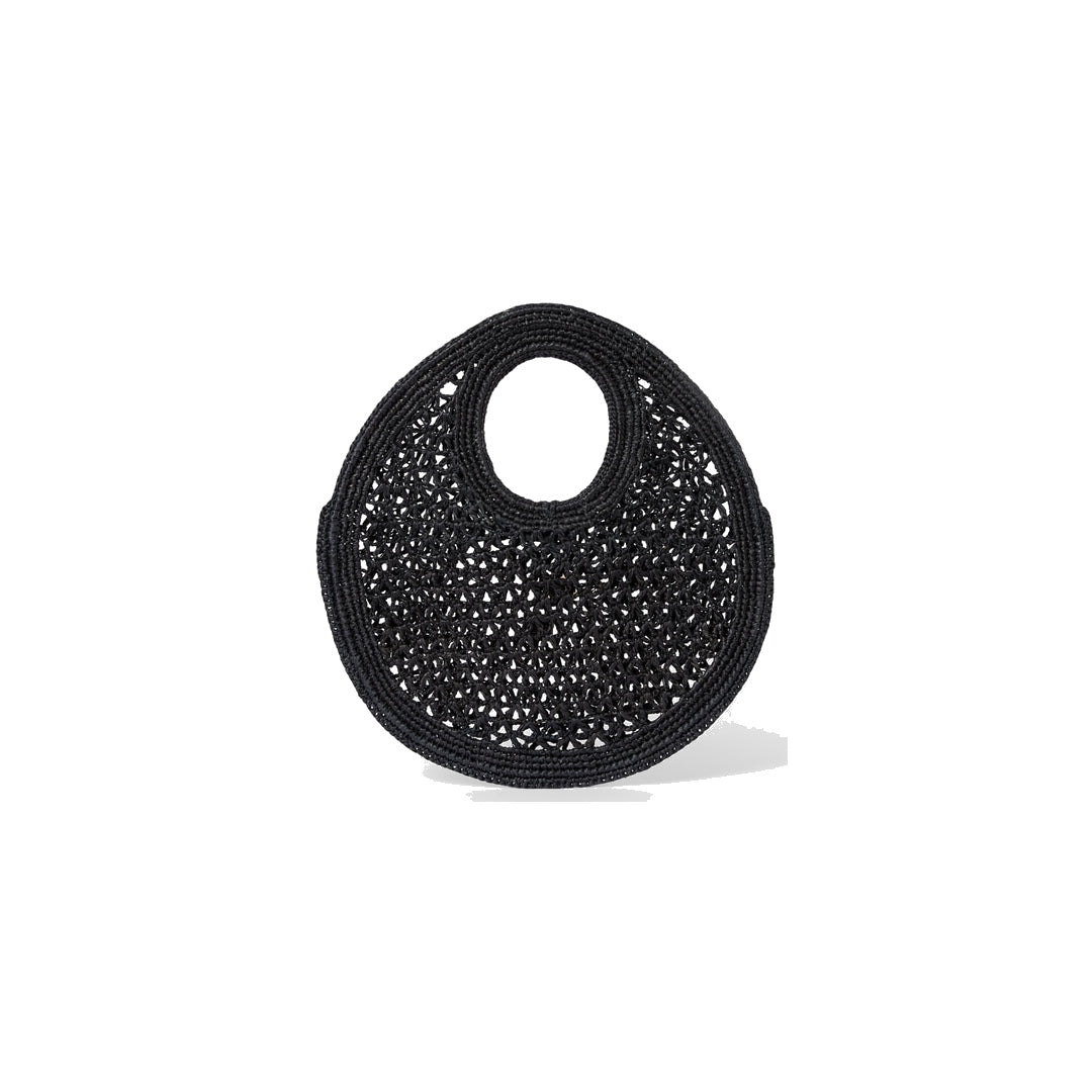 jacquemus The Spiaggia small round bag Black by jacquemus
