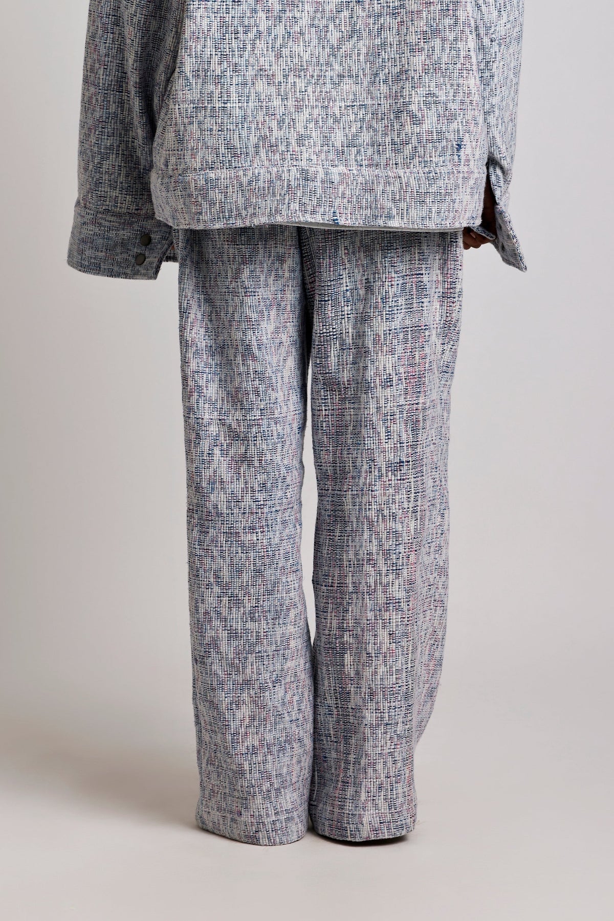Upcycled Indigo Hand-woven - Pant by FARAK