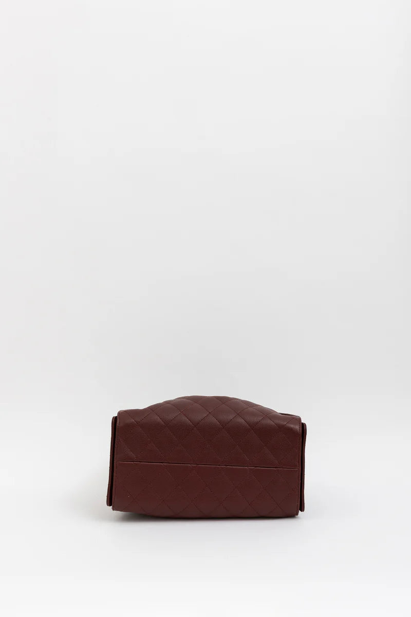 Chanel 25 Small Handbag – Burgundy - Zeuskicks