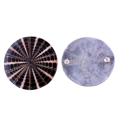 18.8gram Shell Silver Brooches - R8100004-58