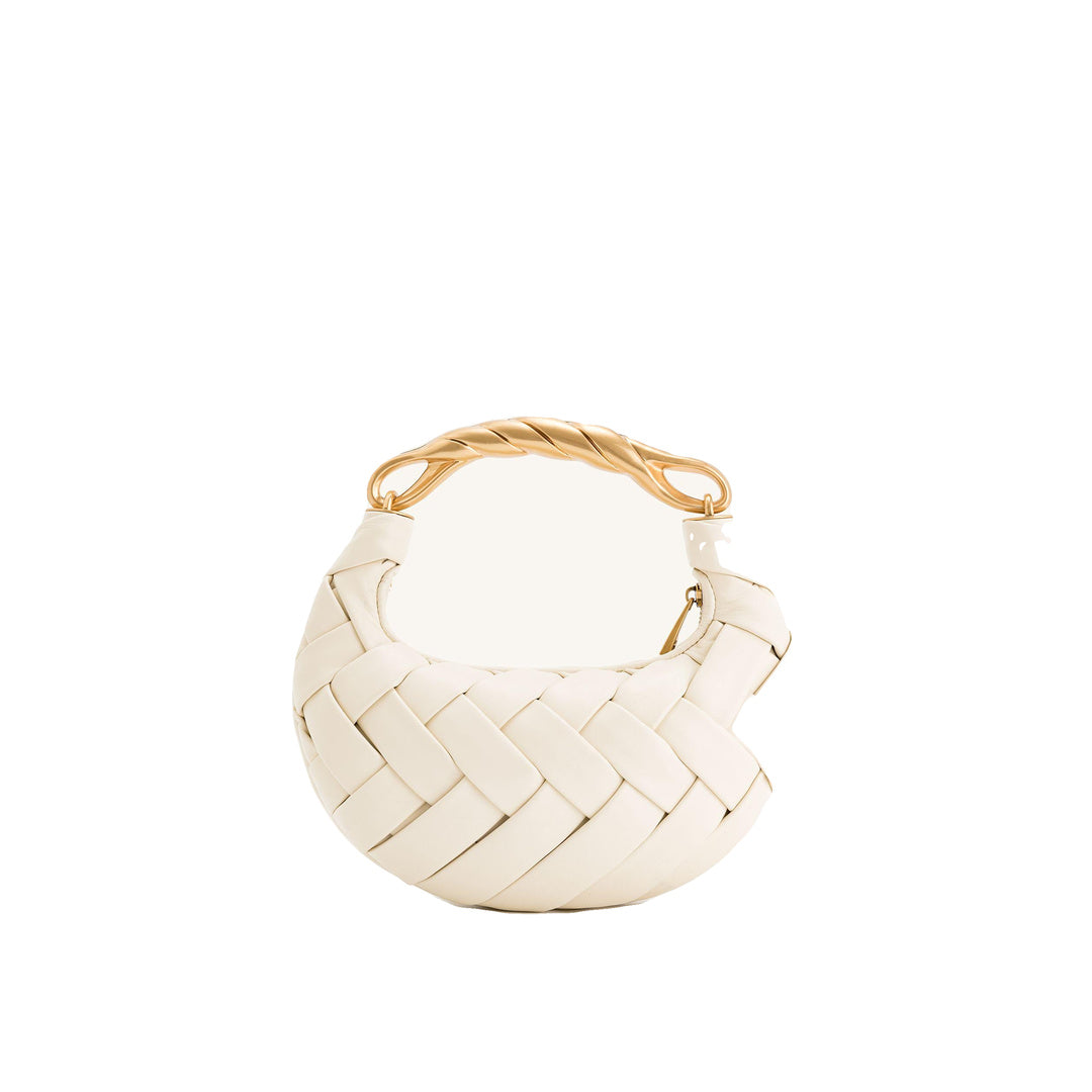 JW PEI Orla Weave Handbag - White by JW PEI