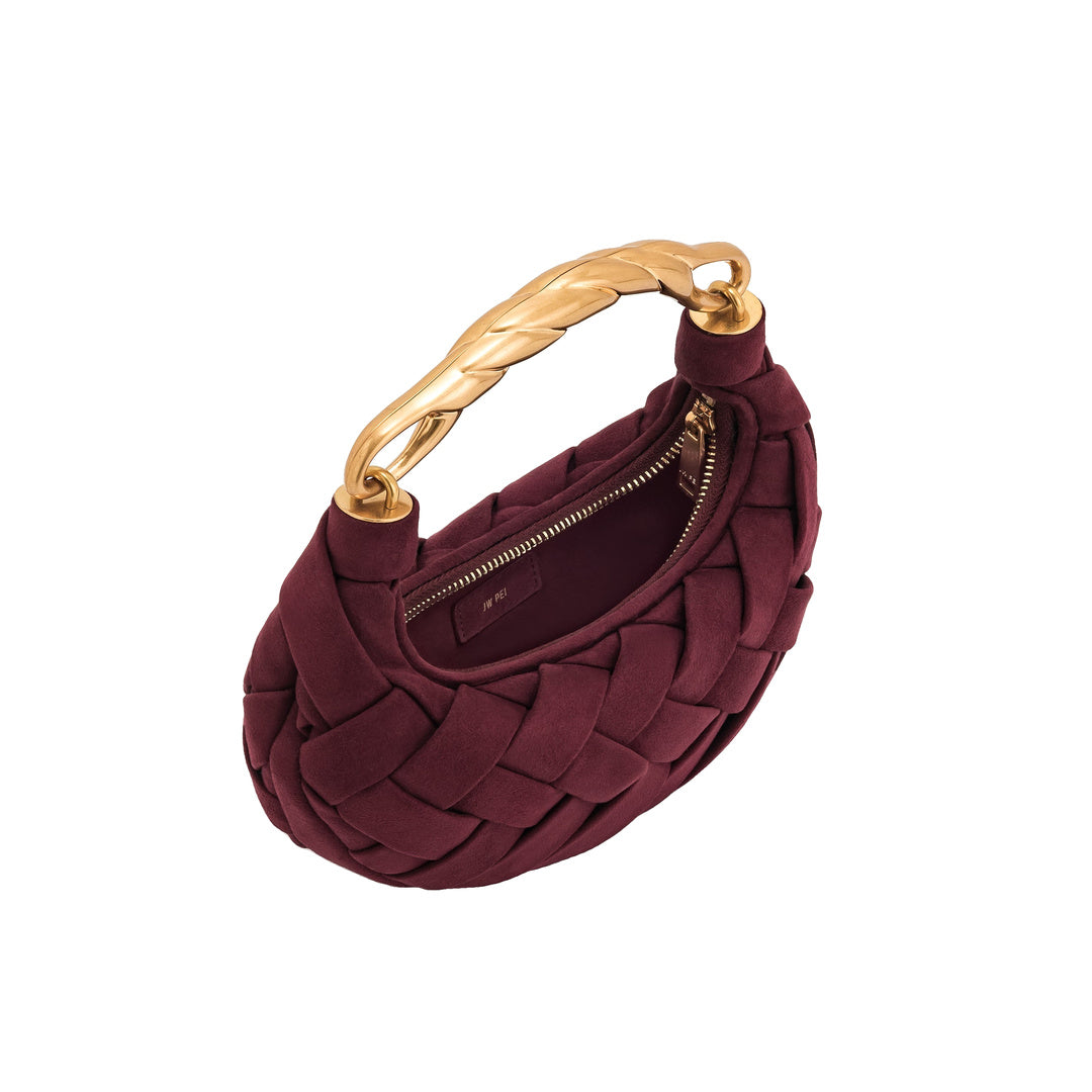 JW PEI Orla Weave Handbag - Claret by JW PEI