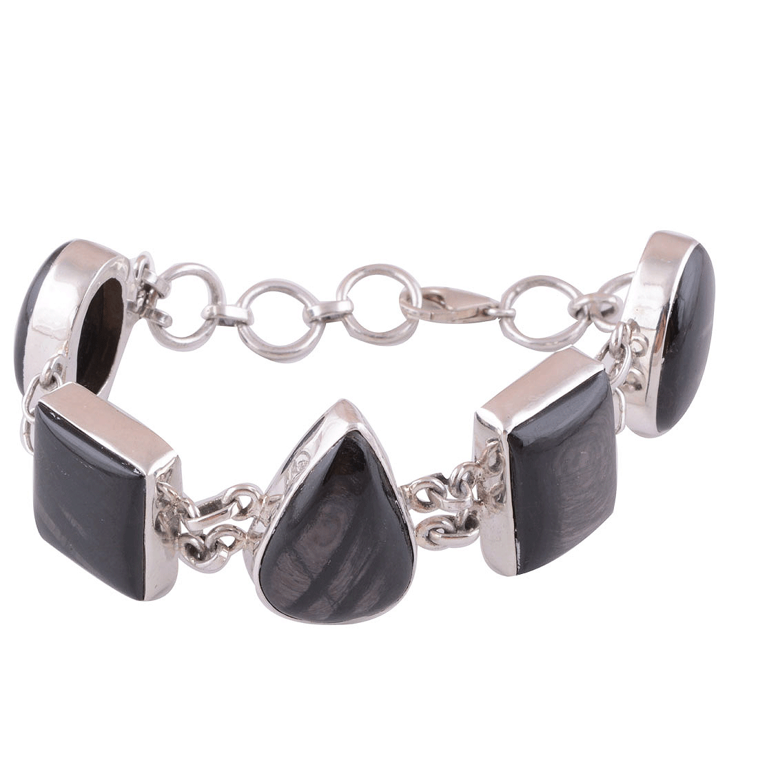 925 STERLING SILVER Star Ruby BRACELET - R2400133-4