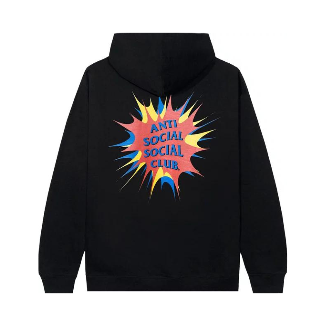 Anti Social Social Club Stunned Hoodie Black by ASSC