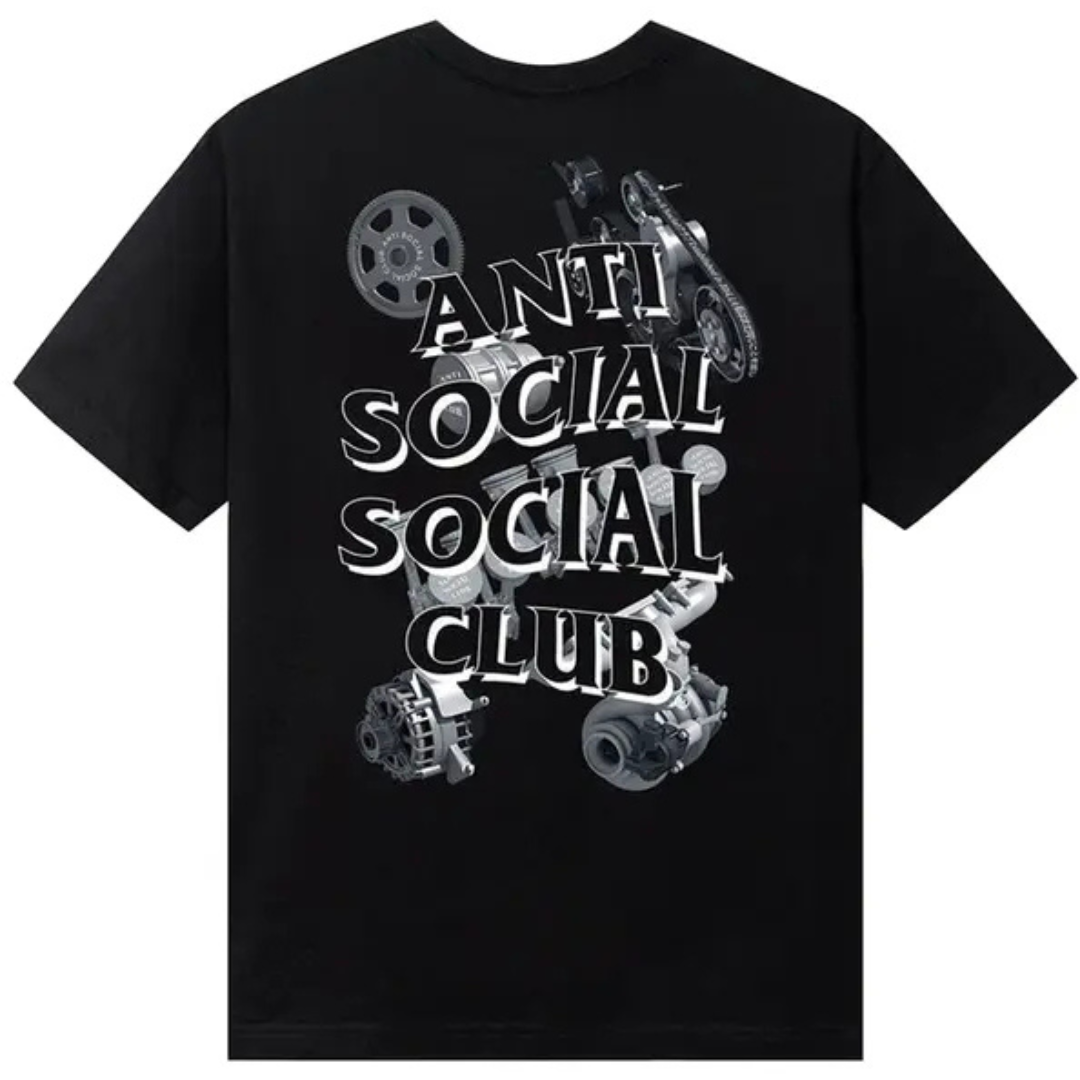 Anti Social Social Club Chop Suey Tee Black by ASSC