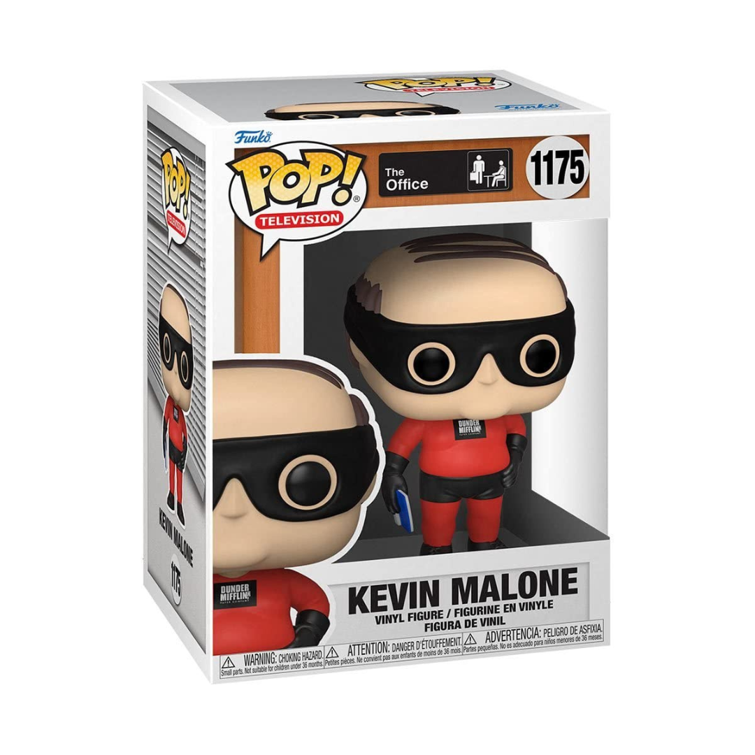 Funko Pop! The Office - Kevin Malone as Dunder Mifflin Superhero #1175 by FUNKO