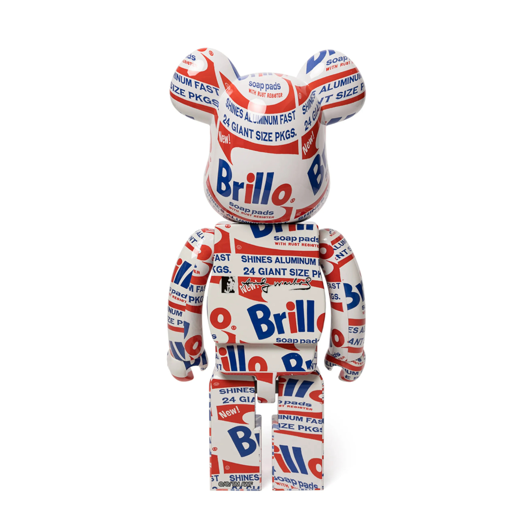 Bearbrick ANDY WARHOL "Brillo" 1000% by BEARBRICK