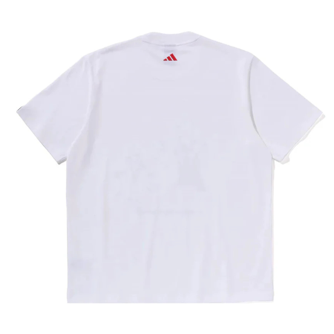 BAPE X ADIDAS DAME BABY MILO TEE WHITE by BAPE
