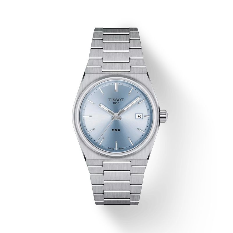Men’s Tissot PRX T137.210.11.351.00 Quartz Watch – Light Blue Dial