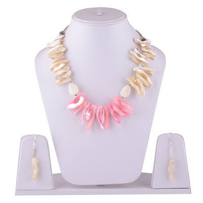 925 Sterling Silver Pearl Jewellery Set - R5300002-37