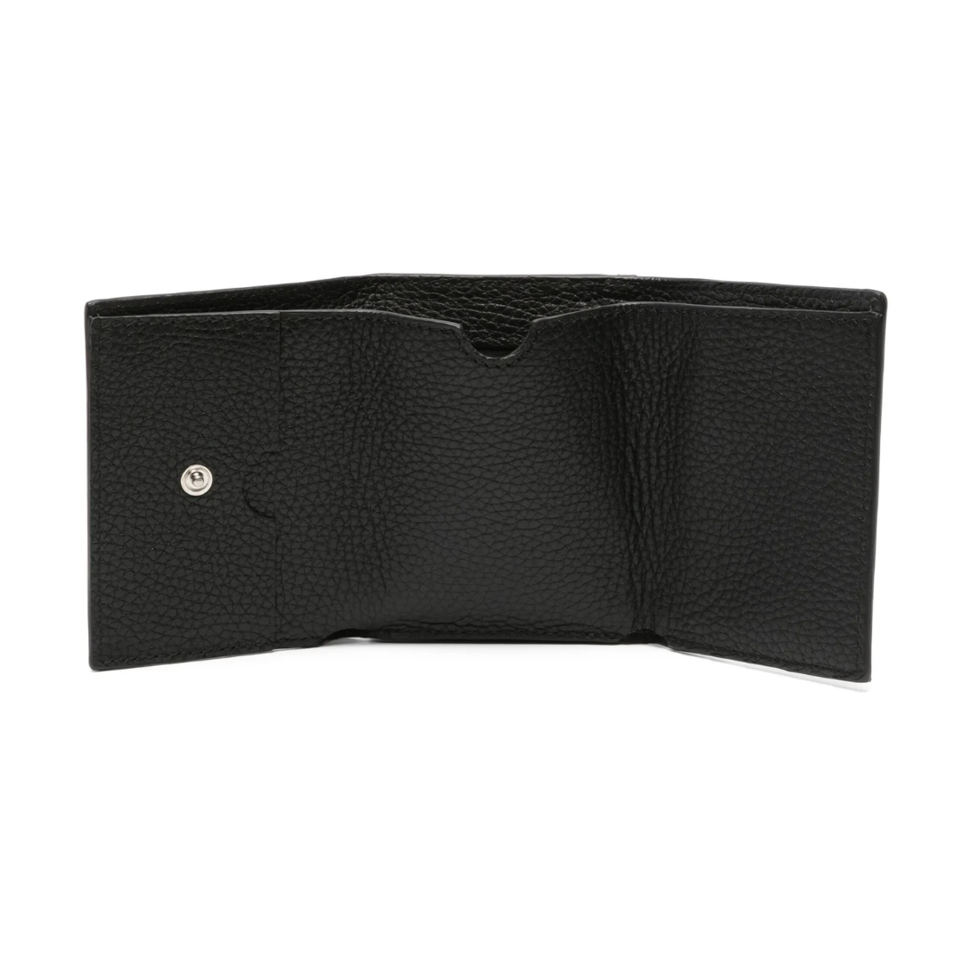 OFF WHITE 3D DIAG STRIPE CARD HOLDER BLACK by Off White