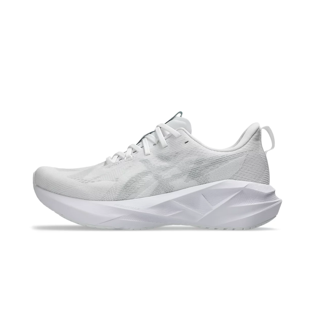 ASICS Novablast 5 White Piedmont Grey by ASICS RUNNING