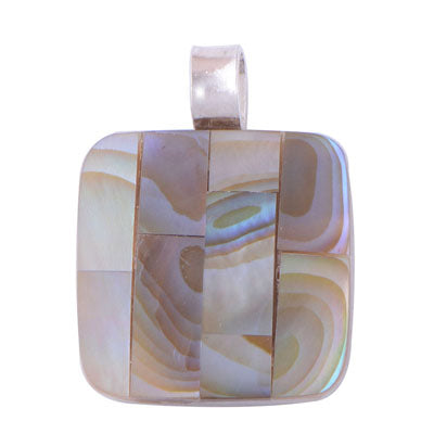 Shell 925 Sterling Silver Pendant - R100950-21