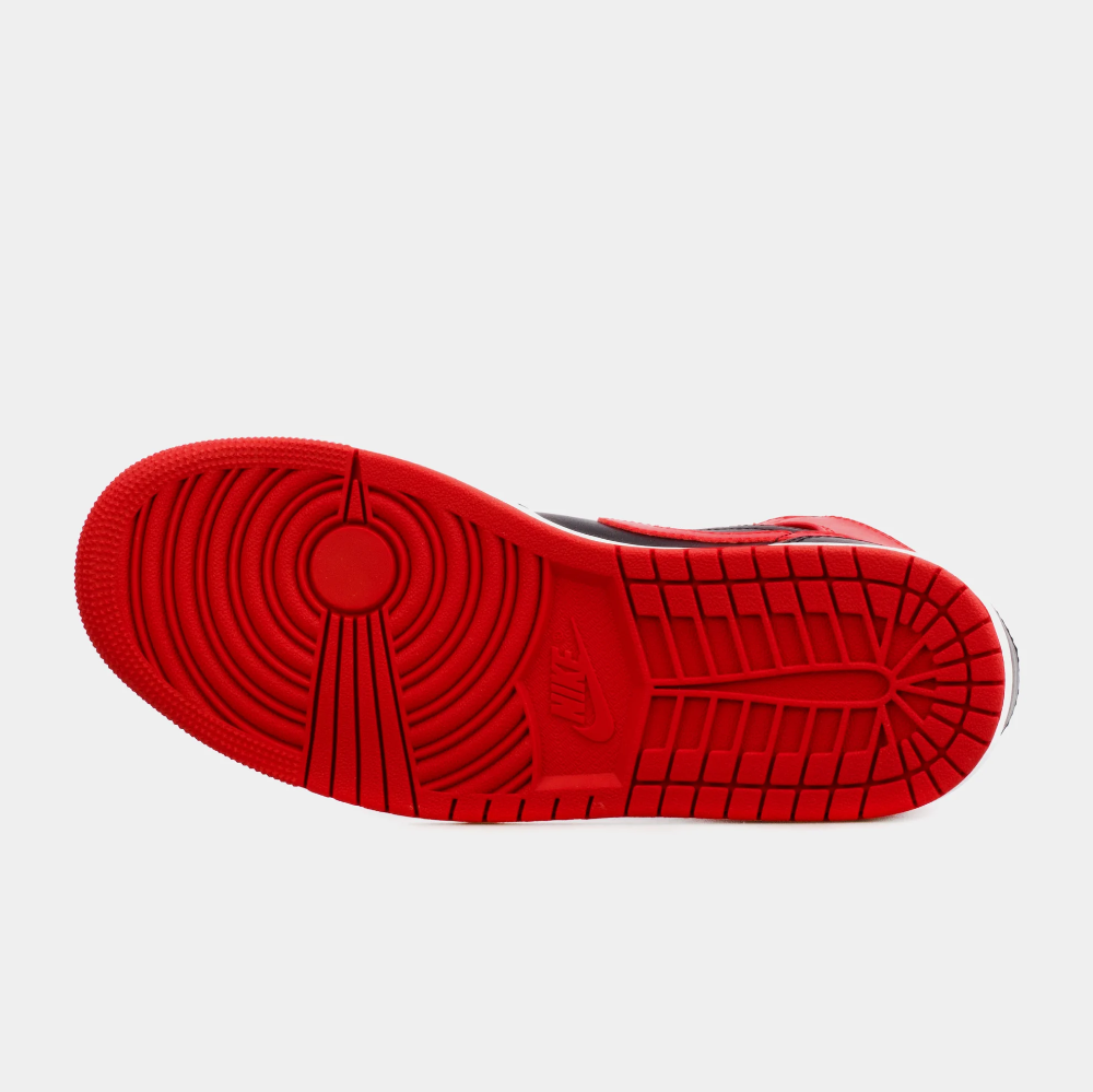 Air Jordan 1 Mid Alternate Bred Black/Fire Red