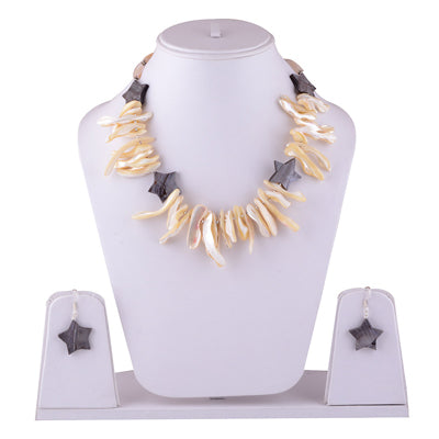 925 Sterling Silver Shell Jewellery Set - R5300002-43