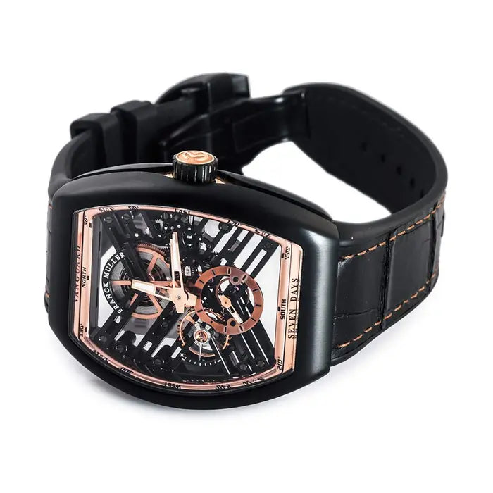 Men’s Franck Muller Vanguard Seven Days 45 V S6 SQT TT NR BR 5 Automatic Watch
