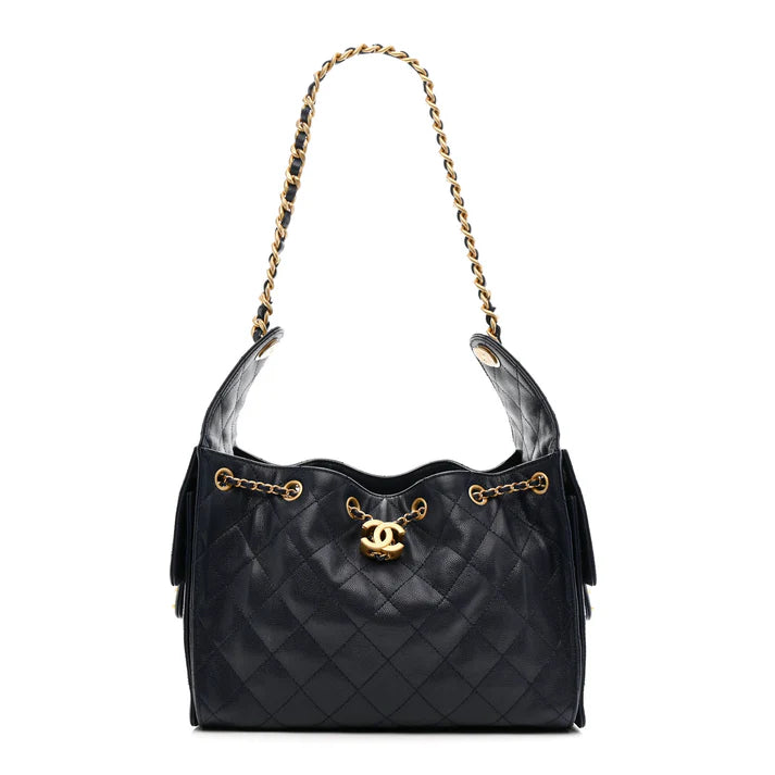 Chanel Caviar Quilted Small Chanel 25 Handbag - Zeuskicks