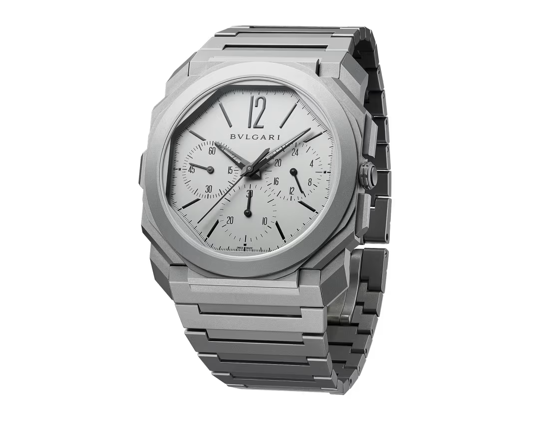 Octo Finissimo Titanium Chrono GMT