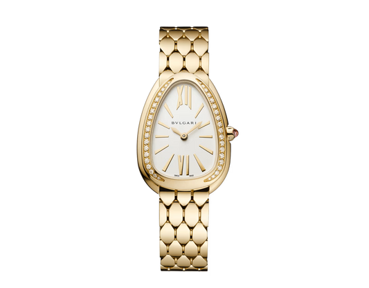 Serpenti Seduttori Yellow Gold Diamond Opaline Watch