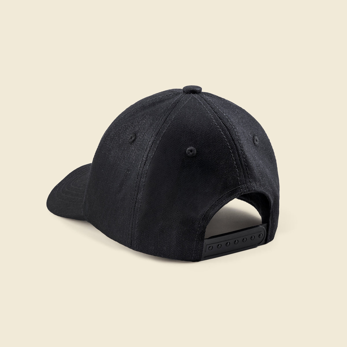 'The black signature’ cap by HUMBLEHEADS