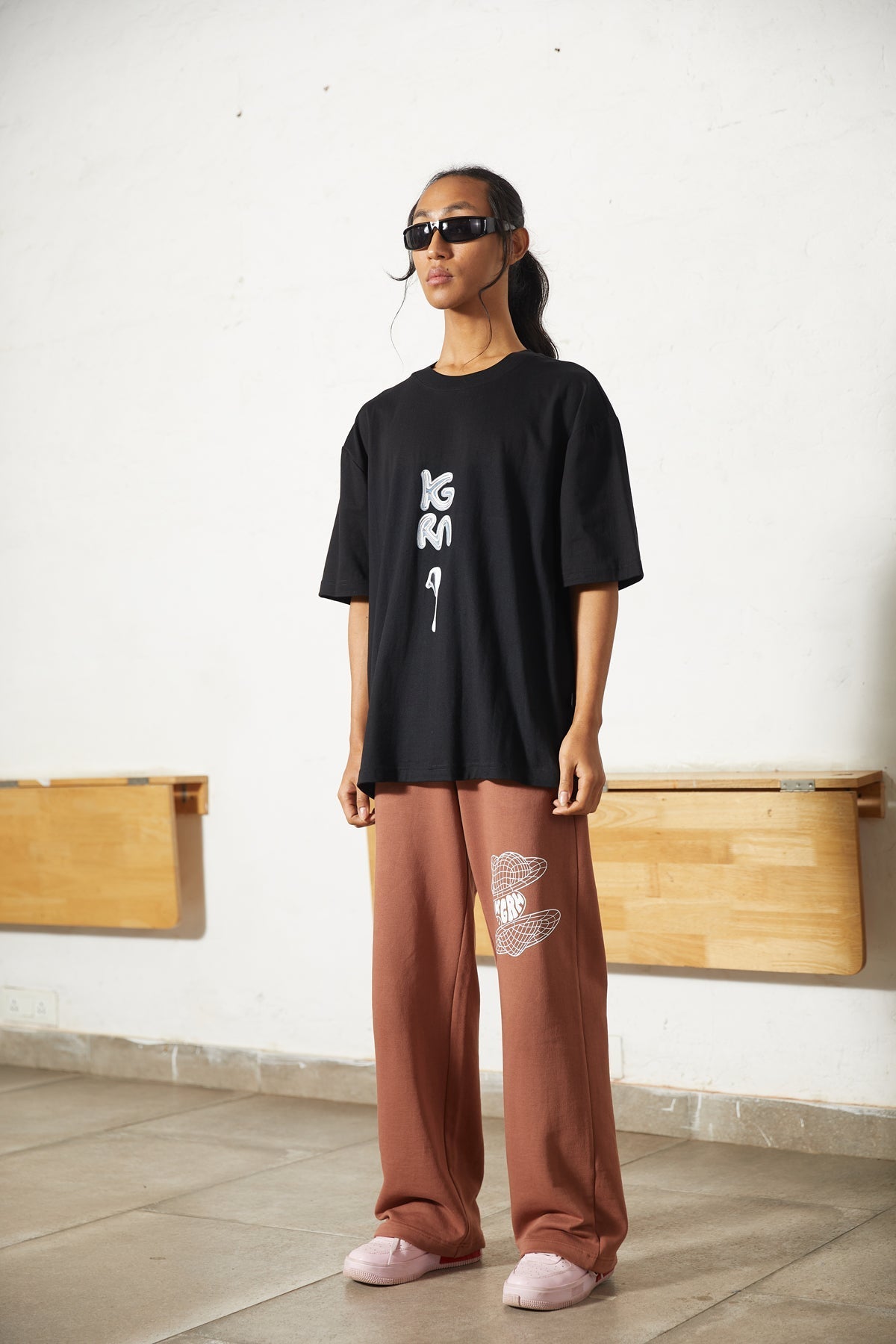 ‘KGRM Alien Heart' track pants by Kilogram