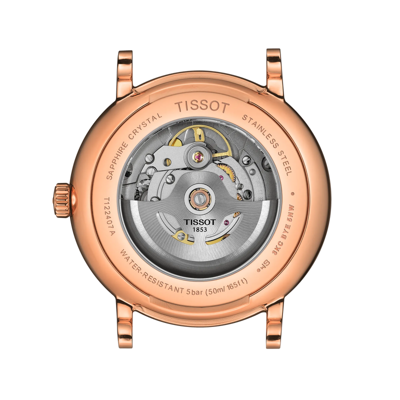 Men’s Tissot Carson Premium Powermatic 80 T122.407.36.031.00 Automatic Watch - Zeuskicks