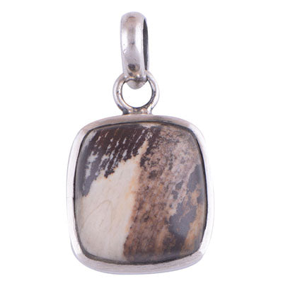 Jasper 925 Sterling Silver Pendant - R100173-38