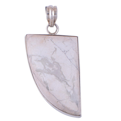 Ivory Jasper 925 Sterling Silver Pendant - R100246-30
