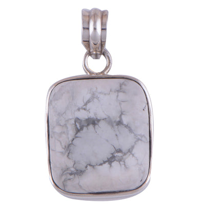 Ivory Jasper 925 Sterling Silver Pendant - R100246-11