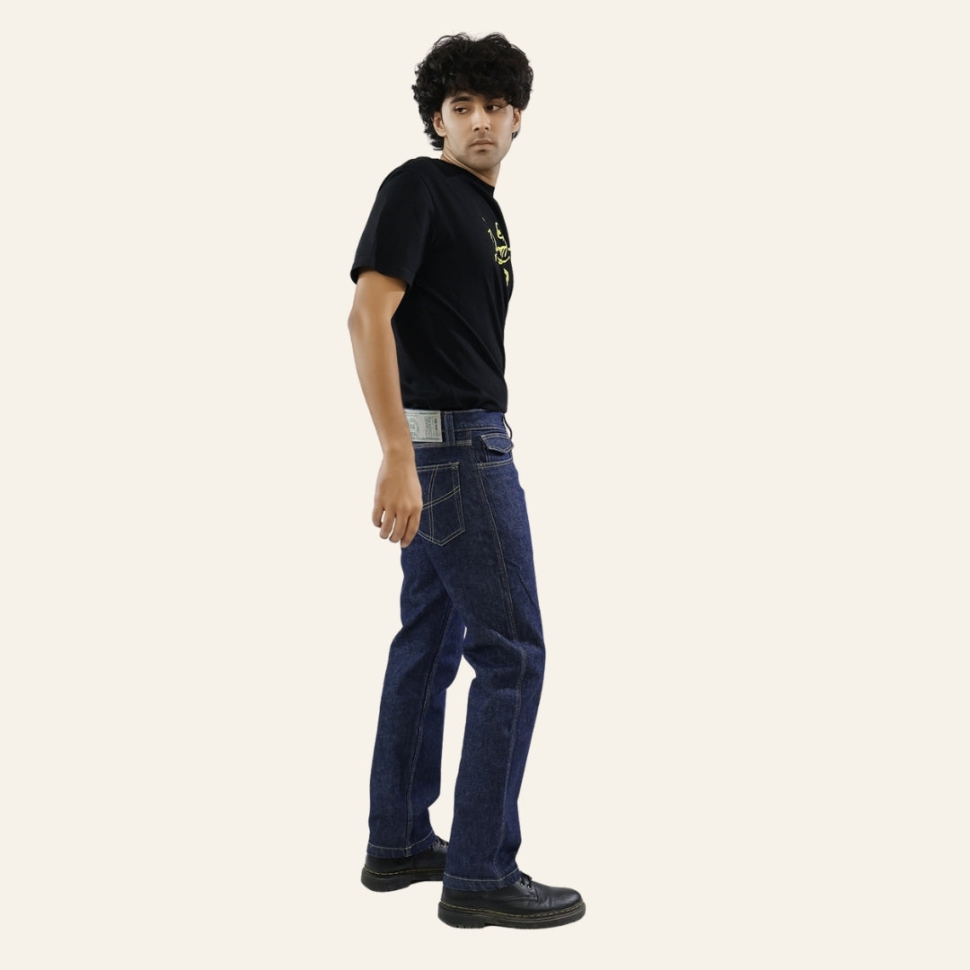 Men's Indigo Jeans - Vintage India by Old Gene