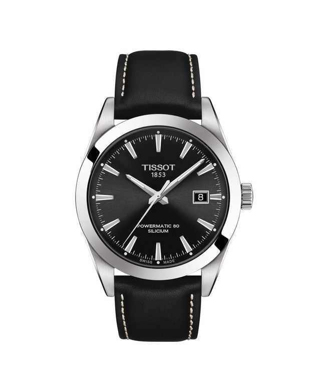 Men’s Tissot Gentleman Powermatic 80 Silicium T127.407.16.051.00 Automatic Watch - Zeuskicks