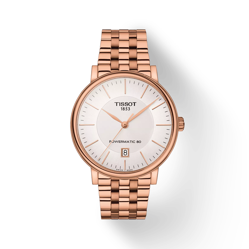 Men’s Tissot Carson Premium Powermatic 80 T122.407.33.031.00 Automatic Watch - Zeuskicks