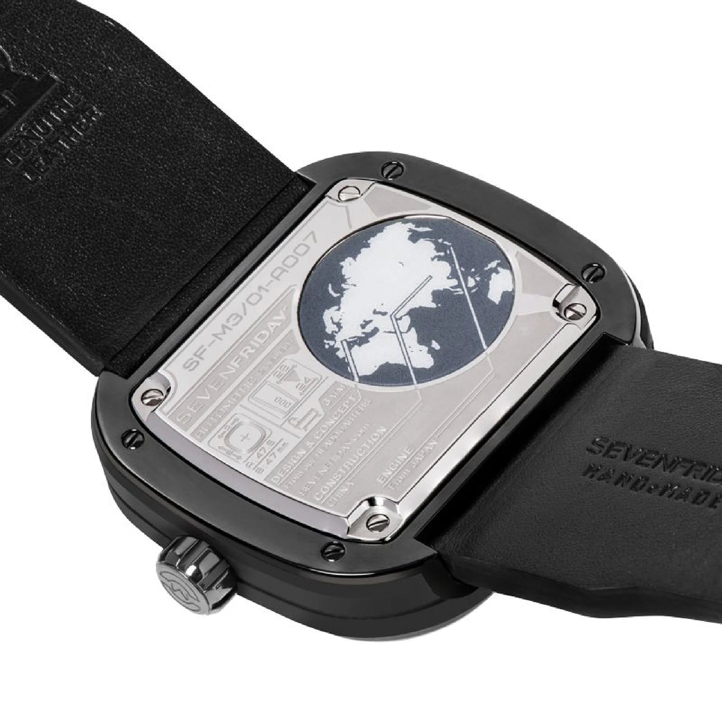 Men’s SevenFriday M3/01 “Spaceship” Automatic Watch - Zeuskicks