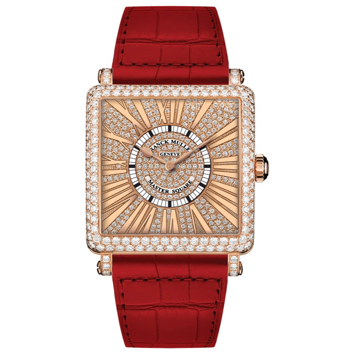 Women’s Franck Muller Master Square 6002-M-QZ-D-CD-REL-R-5N Quartz Watch