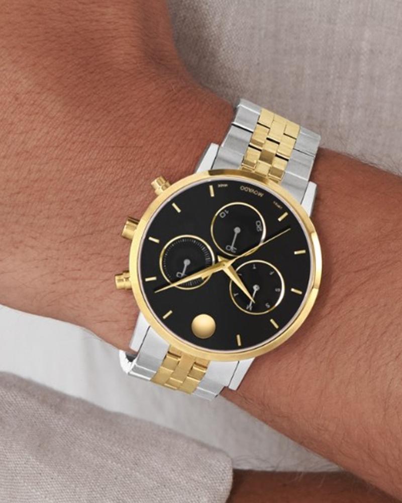 Men’s Movado Museum Classic Chrono 607777 Quartz Watch