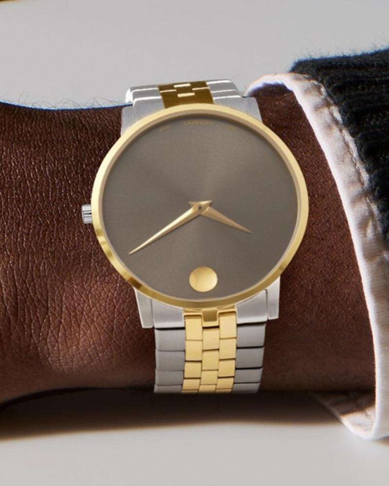 Men’s Movado Museum 607850 Quartz Watch