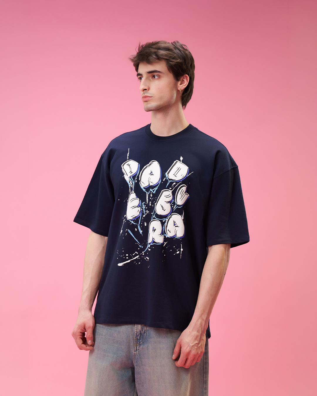 Explode Tee Navy by DEADBEAR