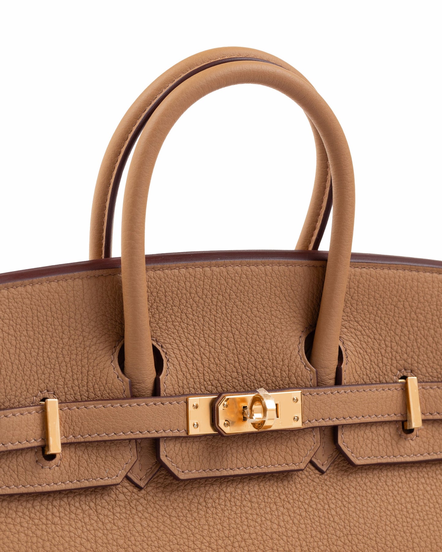 Hermès Birkin 25 – Biscuit Togo Leather with Gold Hardware