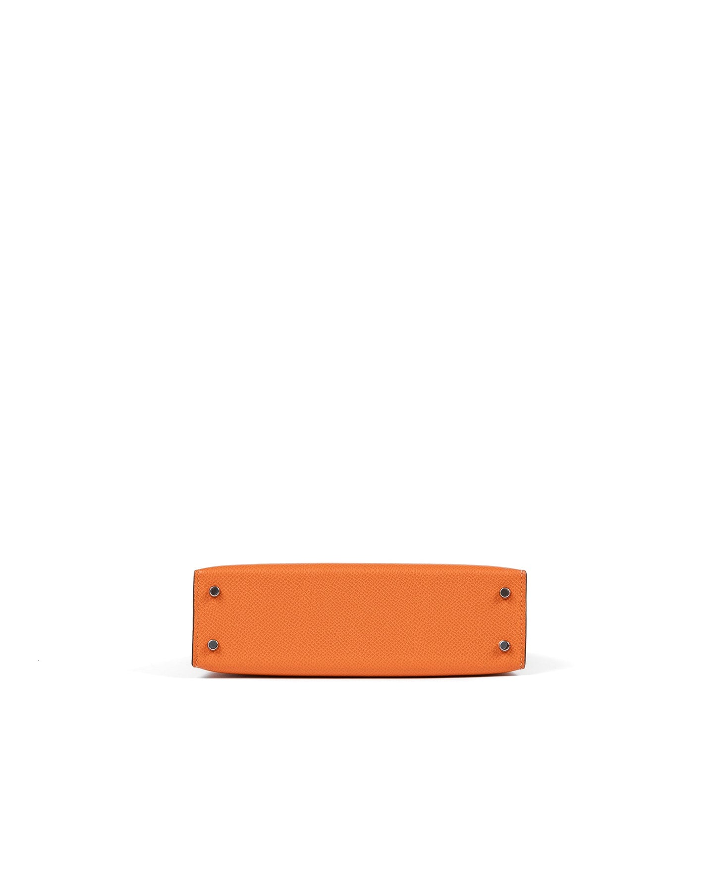 Hermès Kelly 20 – Orange Epsom Leather with Palladium Hardware