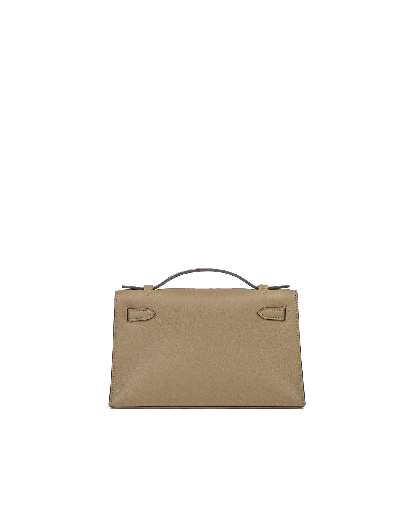 Hermès Kelly Pochette Beige Marfa Swift Leather Gold Hardware