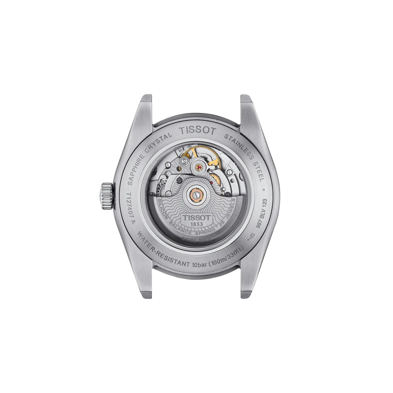 Men’s Tissot Gentleman 40mm T127.407.11.091.01 Automatic Watch - Zeuskicks