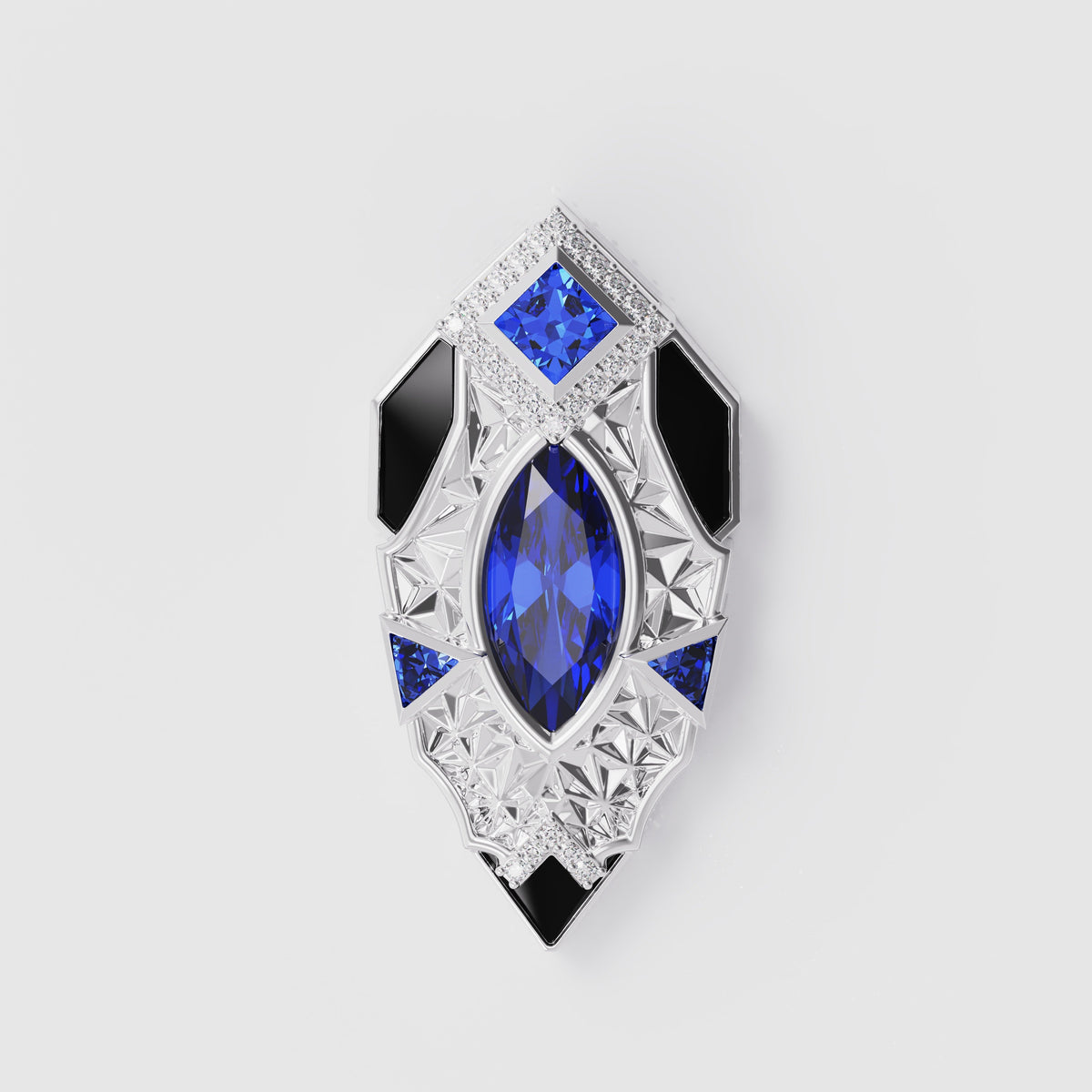 QUANTUM QUELL EYE MEDALLION by The Noble Sculptor