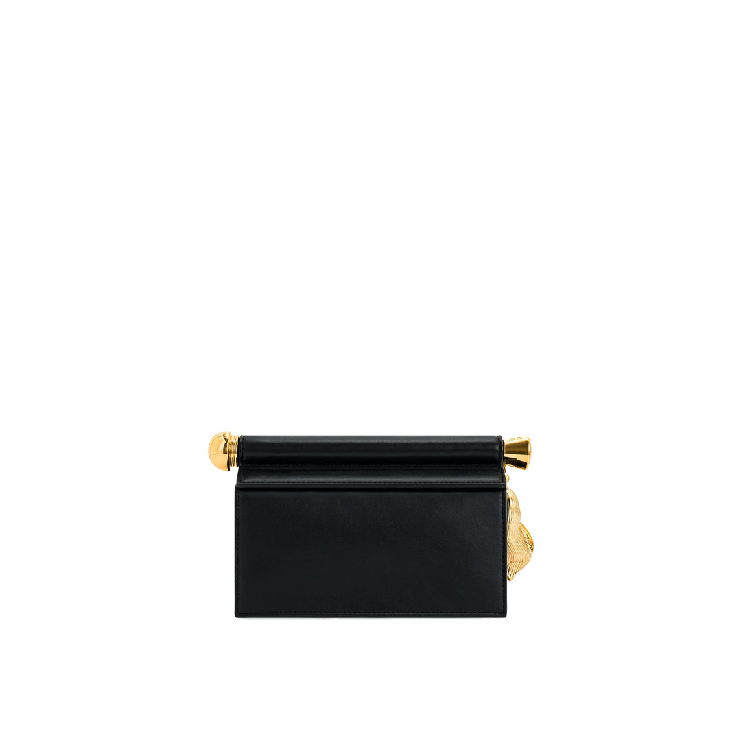 JW PEI Holly Metal Pendant Embellished Clutch - Black by JW PEI