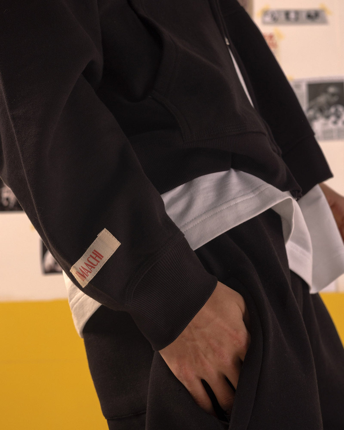 The Signature Rope Zip-Up - Black by BOMAACHI