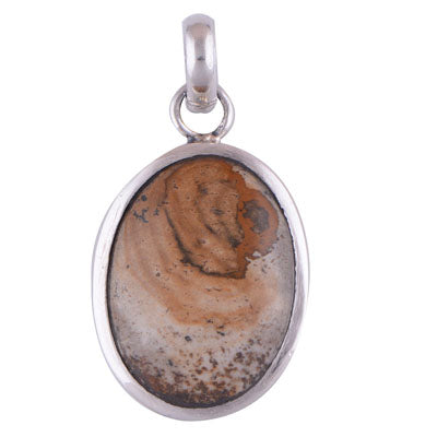 Leopard Jasper 925 Sterling Silver Pendant - R100166-32