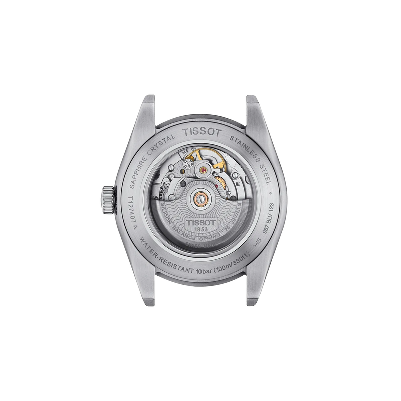 Men’s Tissot Gentleman 40mm T127.407.16.031.01 Automatic Watch - Zeuskicks