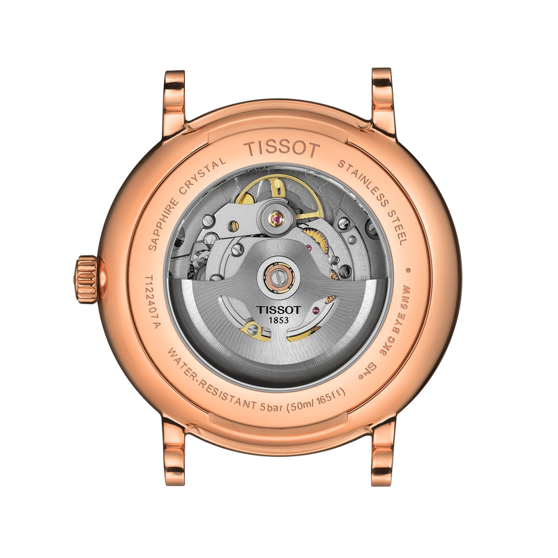 Men’s Tissot Carson Premium Powermatic 80 T122.407.36.033.00 Automatic Watch - Zeuskicks