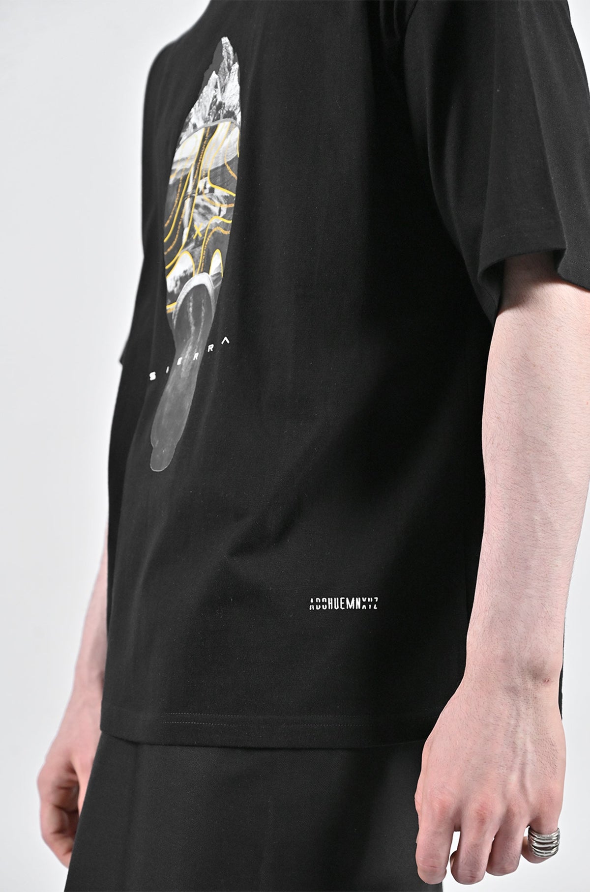 Tata Sierra x HUEMN horse-printed t-shirt by HUEMN